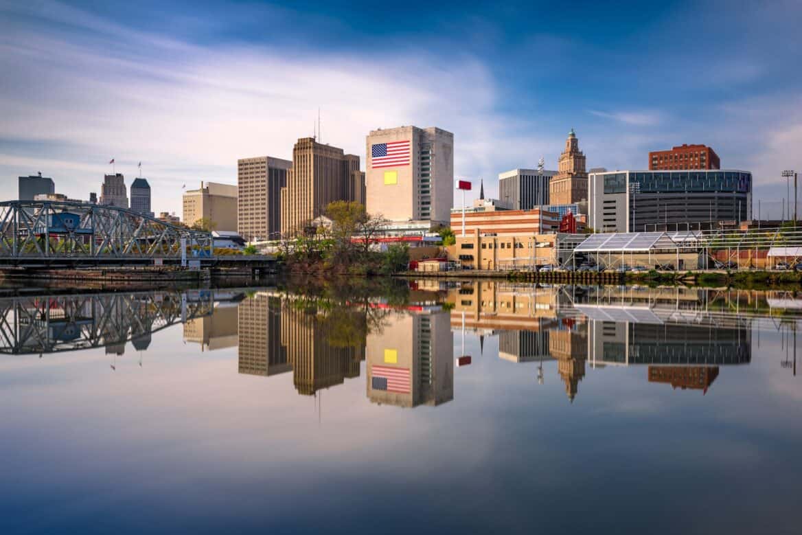 Newark, NJ city landscape